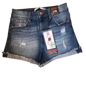 Celebrity Pink Women's Blue Denim Shorts